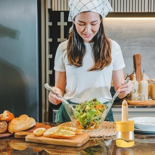 2‑in‑1 Oil Dispenser Jar with Duck Shaped Silicone Brush - 200 ml