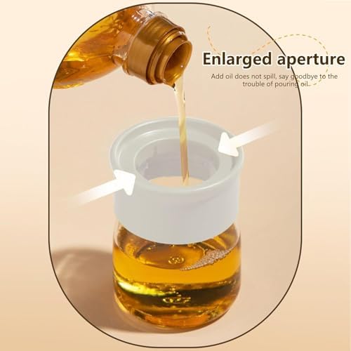 2‑in‑1 Oil Dispenser Jar with Duck Shaped Silicone Brush - 200 ml