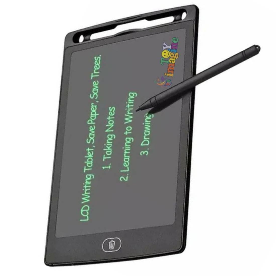 Toy Imagine 8.5" LCD Writing Tablet Toys for Kids Electronic Note Scribble Doodle Board Drawing Rough Pad Digital Magic Slate Best Return Birthday Gift for Girls & Boys(Age : 3+ Years)