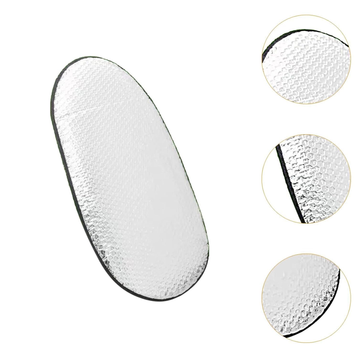 Radiant Heat Insulation Mat Motorcycle Seat Cover Aluminum Foil Water Resistant Seat pad for All Brand Scooty/Scooter/Bike(Pack of 1)