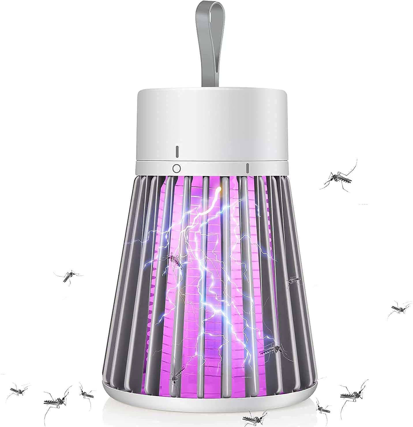 Mosquito Insect Bug Zapper Trap Killer LED Lamp, Electronic Mosquito Killer Machine Trap Lamp-Mosquito Killer Lamp for Home,Electric Machar Mosquito Killer Repellent Machine (Mushroom)