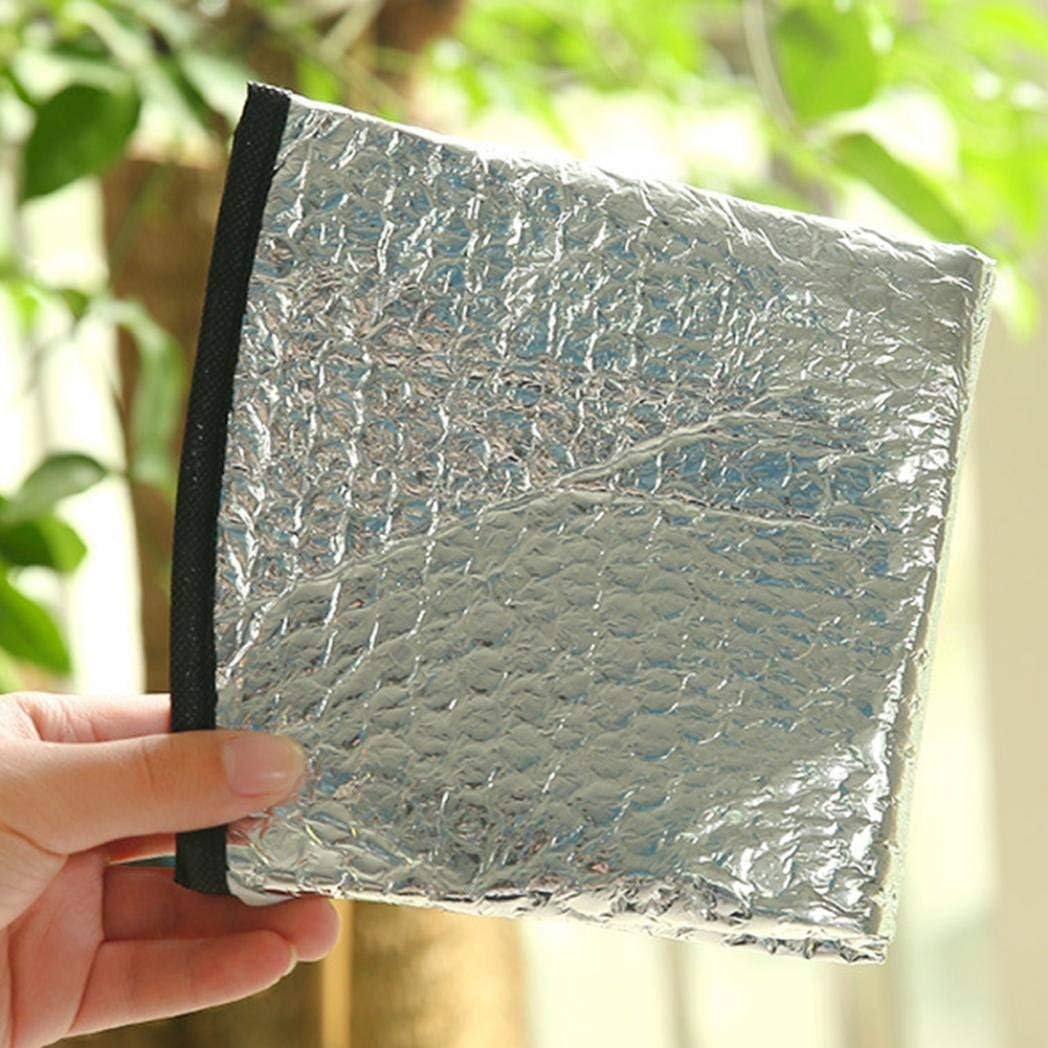 Radiant Heat Insulation Mat Motorcycle Seat Cover Aluminum Foil Water Resistant Seat pad for All Brand Scooty/Scooter/Bike(Pack of 1)