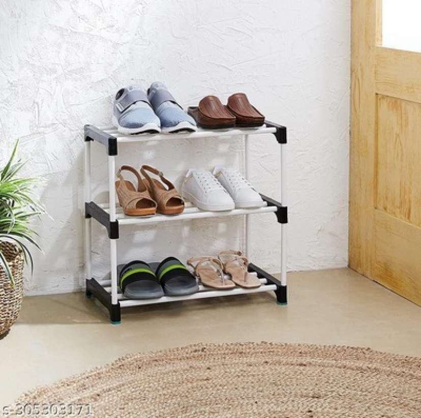 6-Tier Plastic Shoe Rack Organizer
