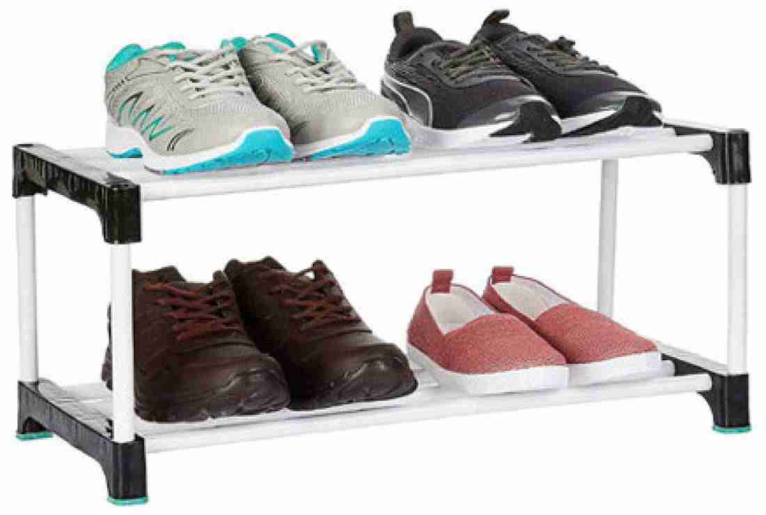 6-Tier Plastic Shoe Rack Organizer
