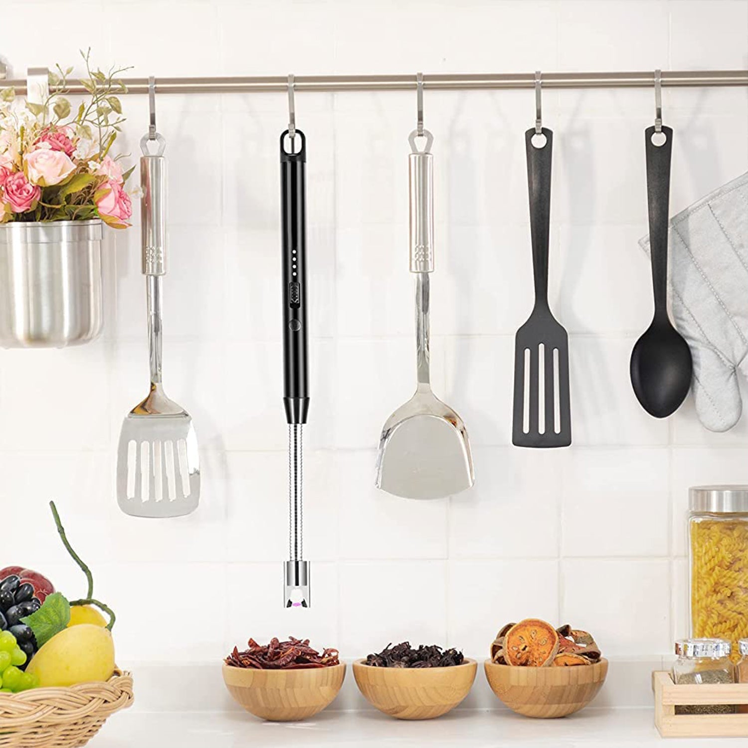 USB C-Type Rechargeable Electric Lighter With Battery Indicator